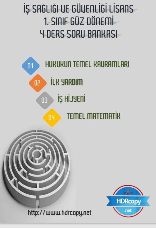 1.SINIF 4 DERS SORU BANKASI(İSG LİSANS)