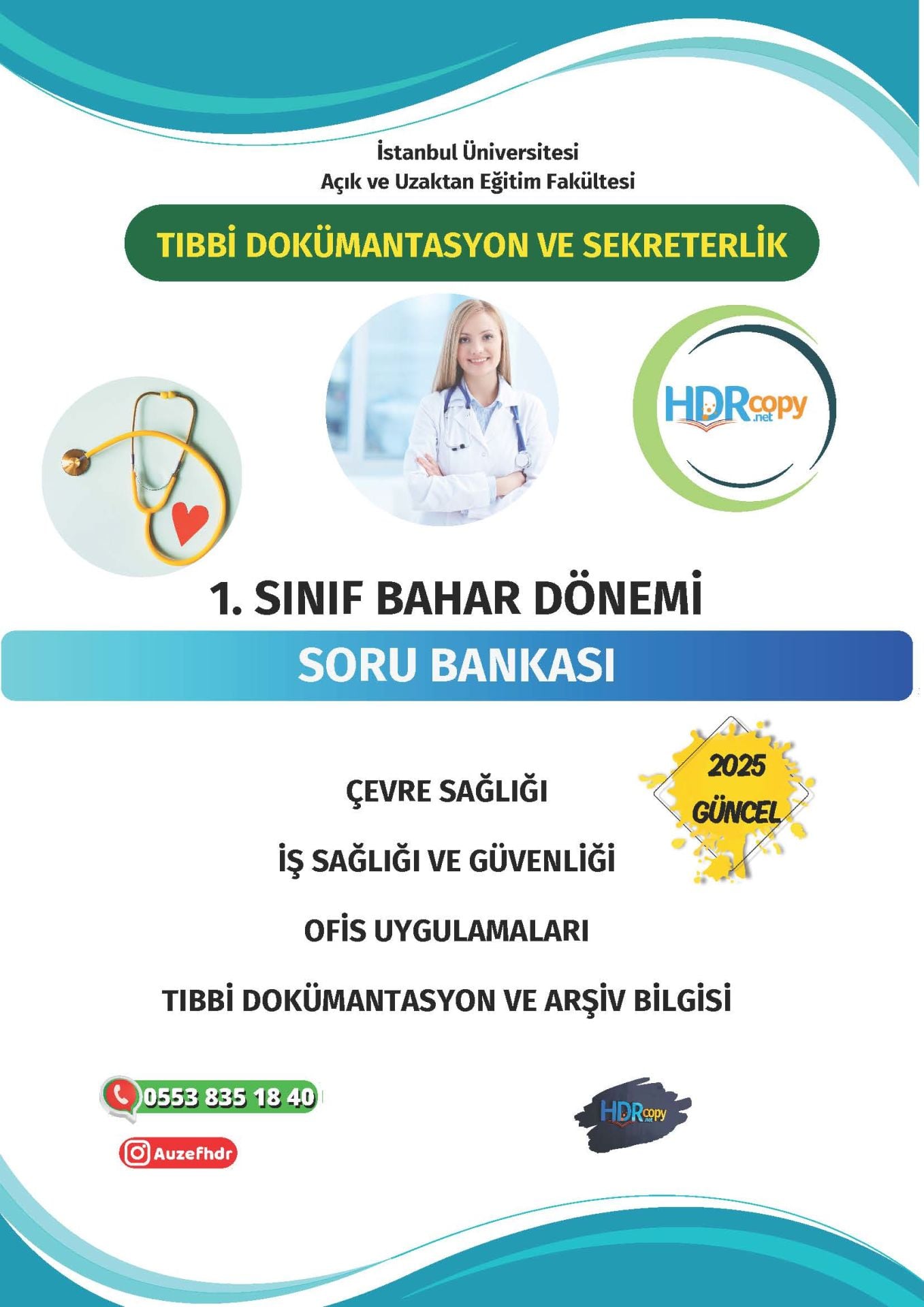 1.SINIF 4 DERS SORU BANKASI