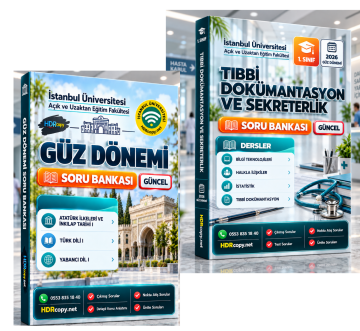 1. SINIF 7 DERS SORU BANKSI