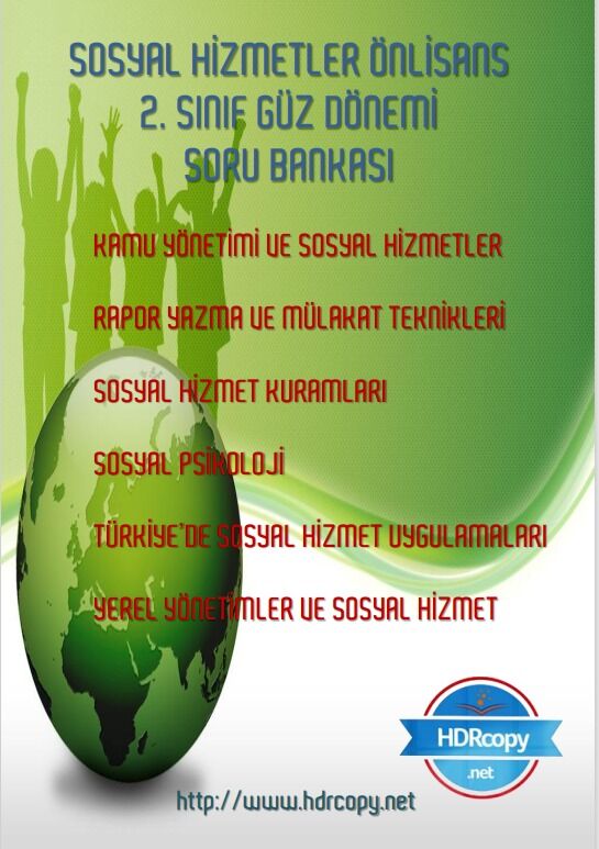 2.SINIF SORU BANKASI (Sosyal Hizm.)
