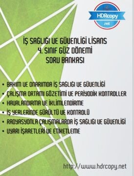4.SINIF SORU BANKASI(İSG LİSANS)